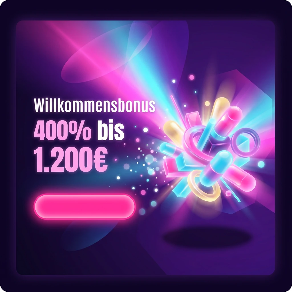 Willkommensbonus 400% bis 1.200€